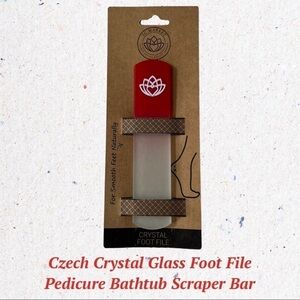 ✨Genuine Czech Crystal Foot File✨